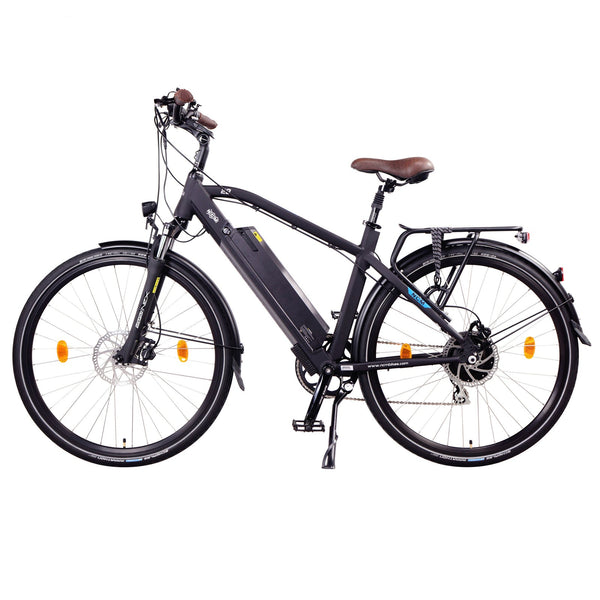 ncm milano moscow venice e-bike pedelec gepäckträger matt schwarz NCM Venice Plus Trekking E-Bike