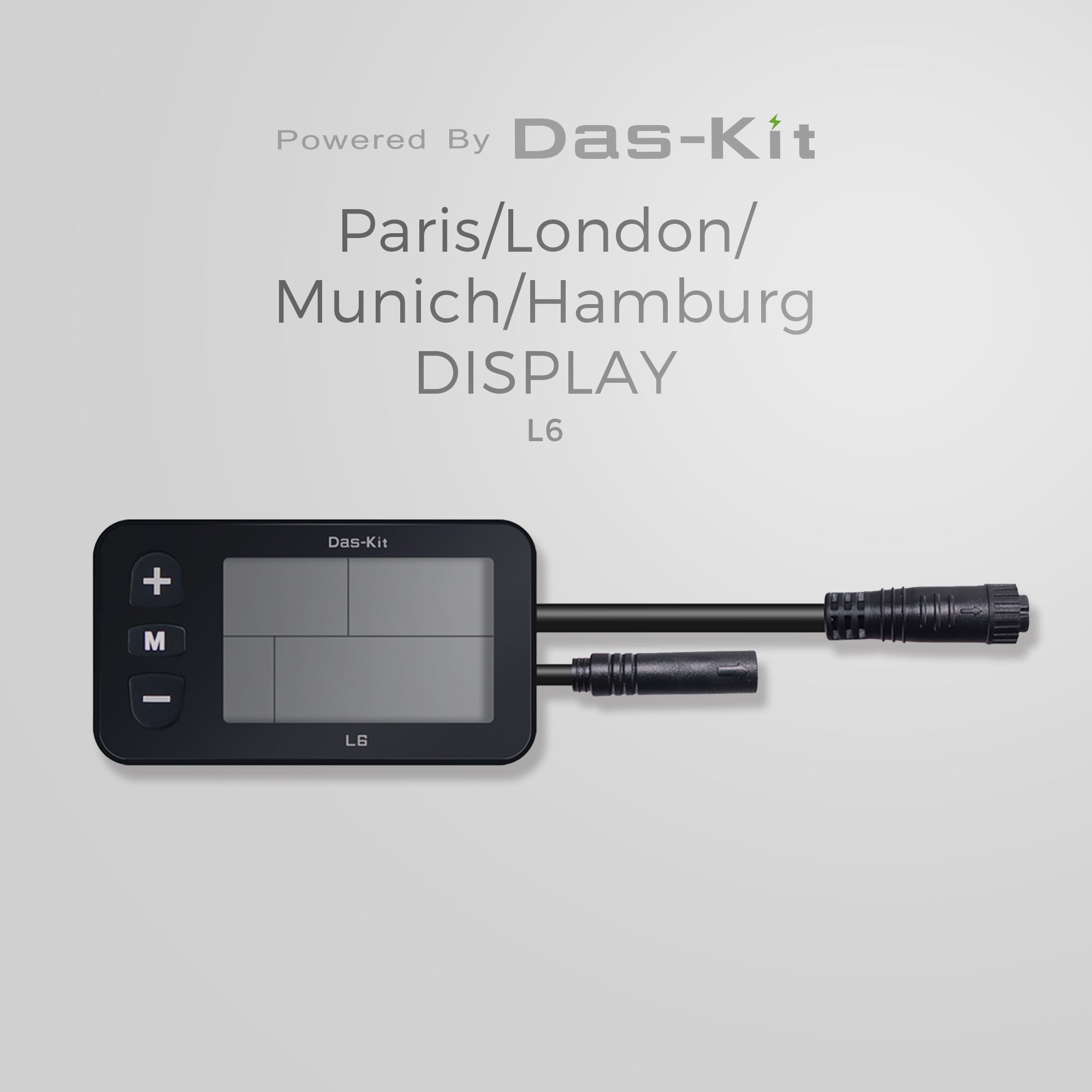 Das-Kit Display L6 for NCM Prague, Munich, Paris, London & Lyon