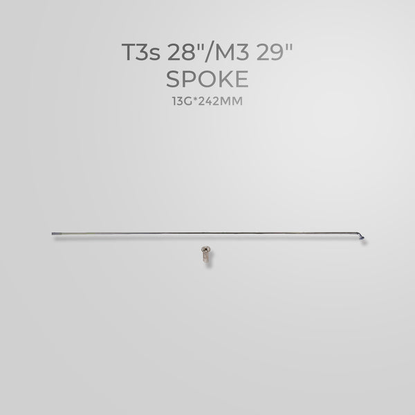 Spoke for rear wheel 13G*242mm